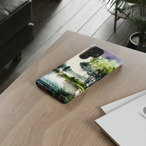Summer Day by the Lake - Impact Resistant Phone Case